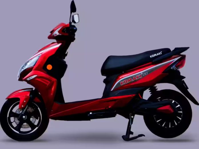 Komaki LY e-Scooter: Huge discount on Komaki LY e-Scooter, 100km range on single charge