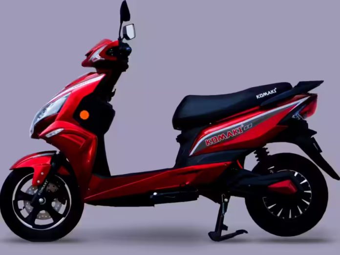 Komaki LY e-Scooter: Huge discount on Komaki LY e-Scooter, 100km range on single charge