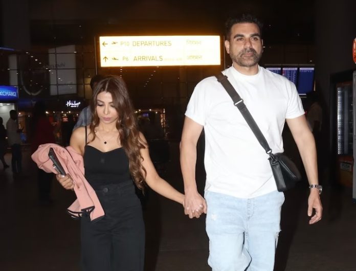Arbaaz returned from honeymoon with his new bride, held Shura's hand at the airport, why did he get trolled