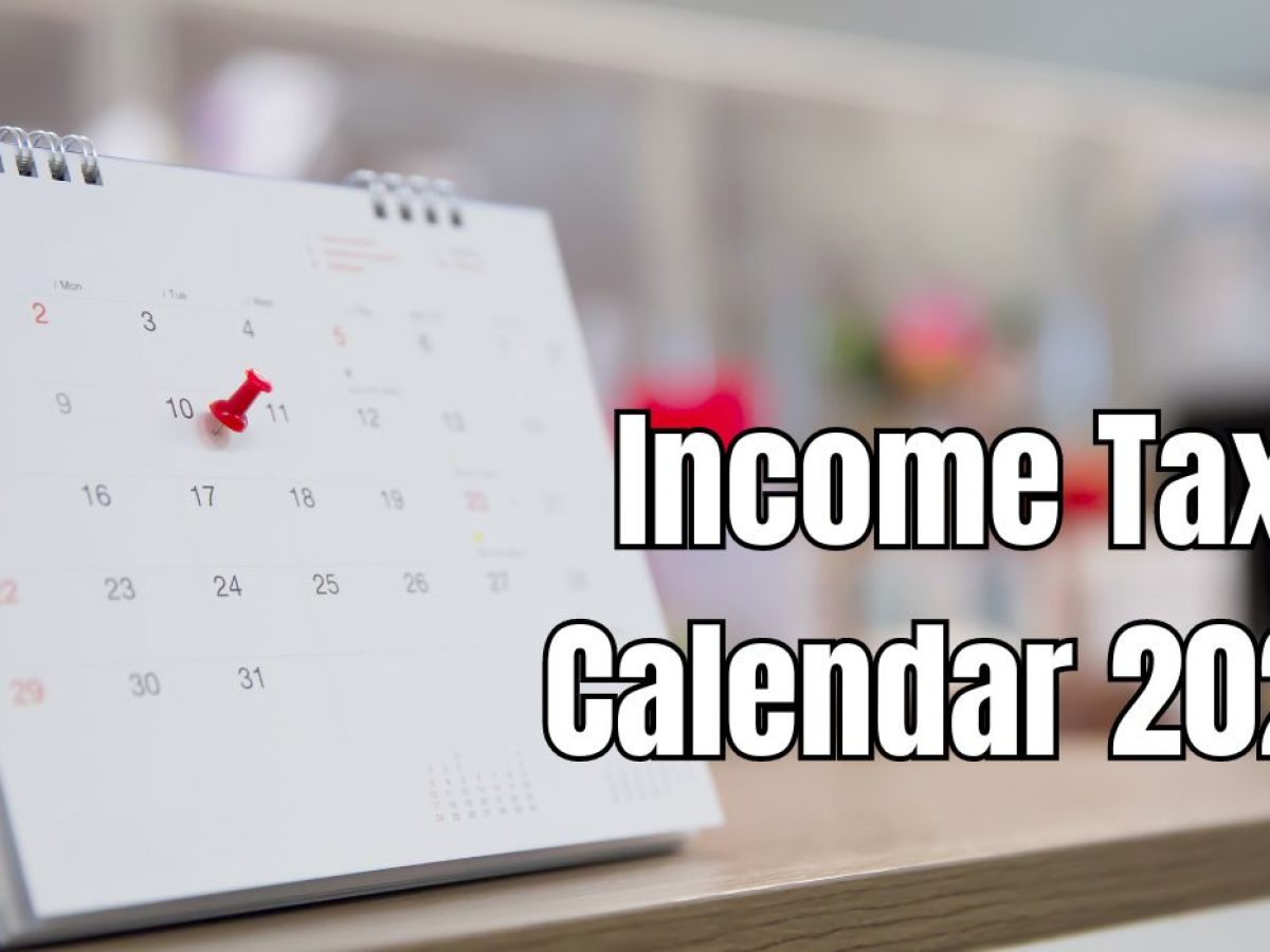 Income Tax Calendar 2024: Time table for tax related work released this  year, note down immediately - informalnewz
