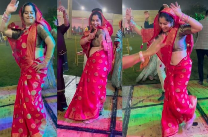 Dance Ka Video: Sister-in-law did an amazing dance on DJ, danced in the wedding. watch video