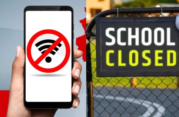 Schools and colleges closed, internet shut down, silence on the roads in this state; Know what is the reason