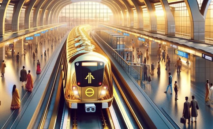 Golden Metro will run on the track in 2025, this is how DMRC took this big decision