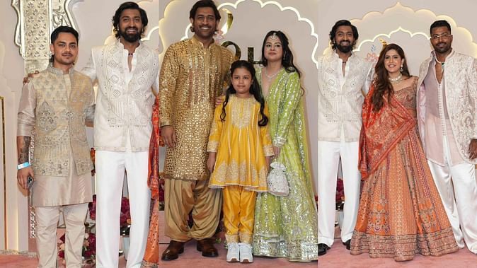 Anant-Radhika Wedding: People kept watching the different style of players in Anant Ambani's wedding Anant-Radhika Wedding: People kept watching the different style of players in Anant Ambani's wedding