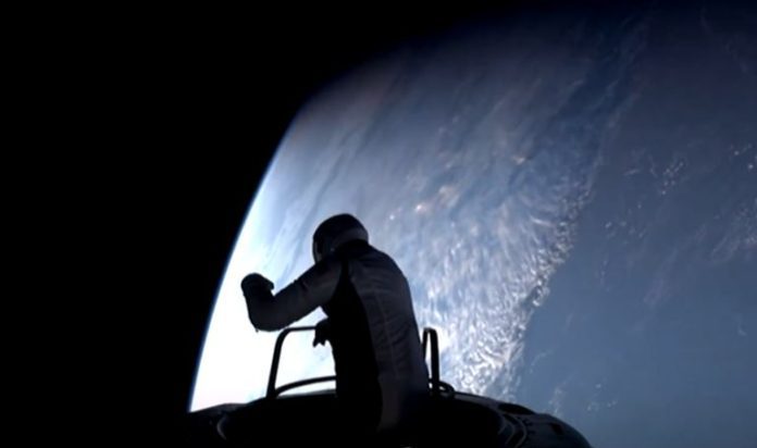 Common man did a spacewalk in space 737 km above the earth - watch video Common man did a spacewalk in space 737 km above the earth - watch video