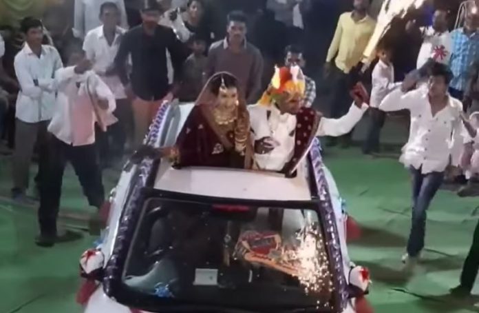 Viral Video: Video of the bride burning the groom on the wedding day goes viral!