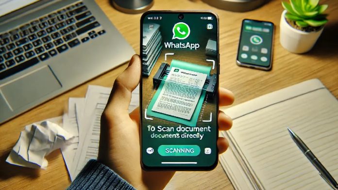 Whatsapp Document Scanner: Document scanning feature is available for Android users, but only a few special people will get it