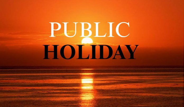 Public Holiday: All government offices, schools and colleges will remain closed on October 28 due to public holiday.