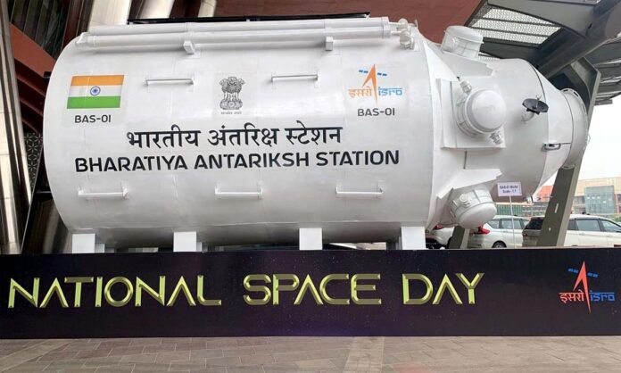 ISRO showed the model of Indian Space Station: First module in 2028, complete station will be built by 2035
