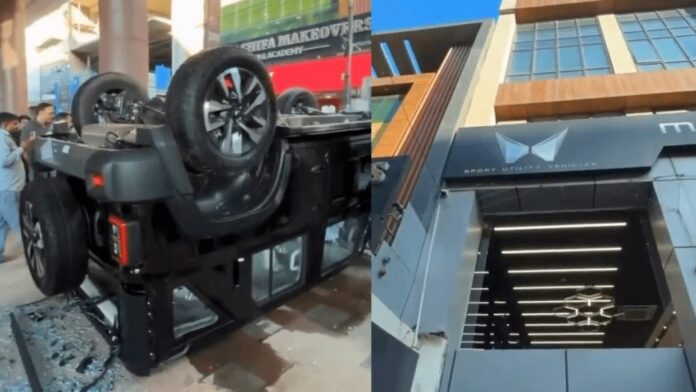 VIDEO: Delhi woman accidentally drops Thar from first floor, know the reason VIDEO: Delhi woman accidentally drops Thar from first floor, know the reason