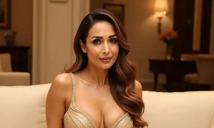 Malaika Arora's s*xy curves caught the attention of fans, she stole the show in a bralette floral top