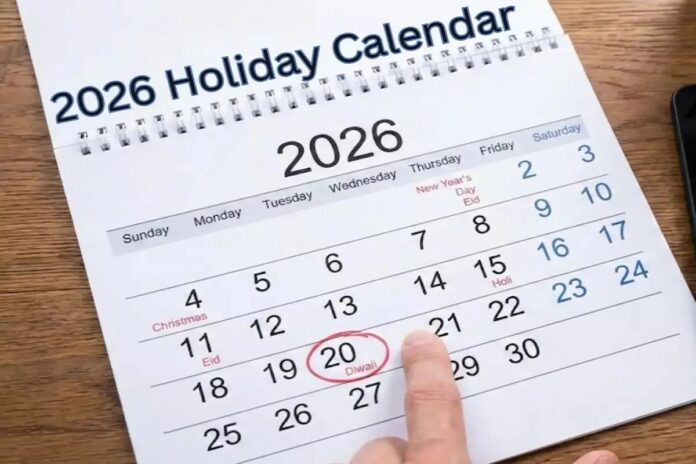 Holiday Calendar 2026 Complete list of Indian festivals and public holidays you need to know about