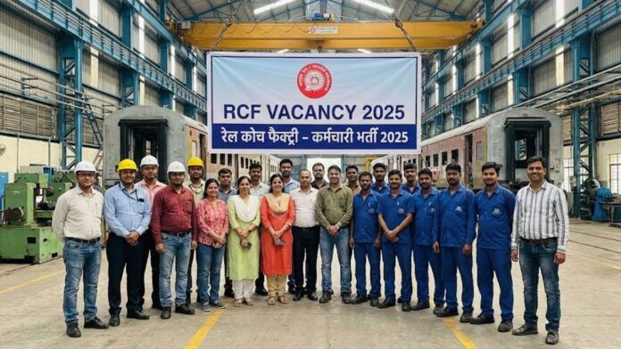 RCF Vacancy 2025: Recruitment for 550 posts in Railways without examination, Rs 100 fee, apply here RCF Vacancy 2025: Recruitment for 550 posts in Railways without examination, Rs 100 fee, apply here