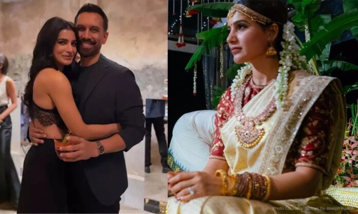 Samantha Ruth Prabhu becomes Raj Nidimoru's bride, takes seven vows at Linga Bhairavi Temple!