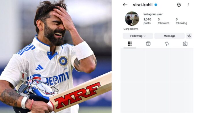 Virat Kohli Instagram Account Deleted: King Kohli leaves Instagram! 270 million fans shocked