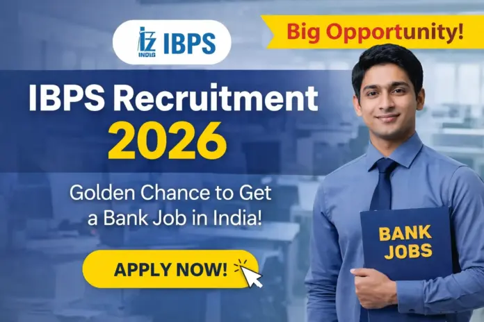 IBPS Recruitment 2026 IBPS has released the job of AI Application Developer, you will get an annual package of ₹17 lakh