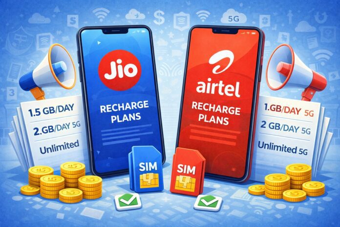 Prepaid Plans: 6 cheapest 84-day recharge plans for Jio-Airtel users, check the list before recharging