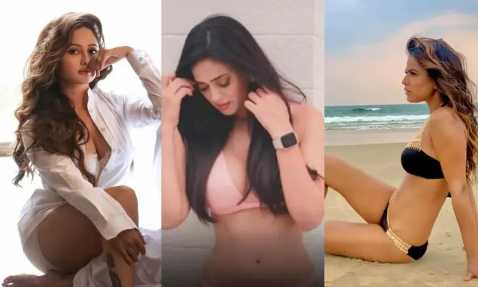 TV's 'cultured daughters-in-law' are bold in real life, raising the temperature in bikini look