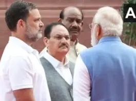 PM Modi Meets Rahul Gandhi at Parliament Complex; Extensive Discussions Held—Watch Video