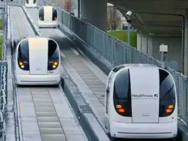 Pod Taxi India's first pod taxi will run without a driver, with a speed of 40 kmph and seating capacity of 6 people.