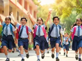 School timings changed Schools will remain closed for 55 days this summer, with school timings changed in many places.