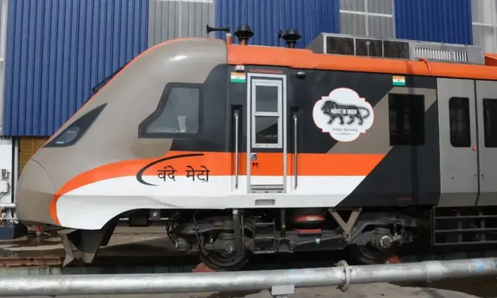 Vande Metro Train High-speed Vande Metro will replace local trains, transforming the lifeline of cities.