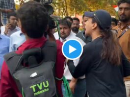 Viral Video Woman Frustrated by Traffic Jam in Mumbai Lashes Out at Maharashtra Minister Girish Mahajan! Also Reprimands Officials