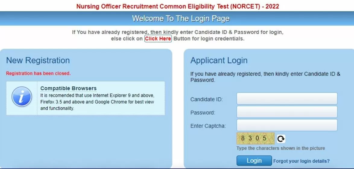 AIIMS NORCET 2022 Admit card Nursing officer recruitment exam admit card released, download in one click here AIIMS NORCET 2022 Admit card Nursing officer recruitment exam admit card released, download in one click here