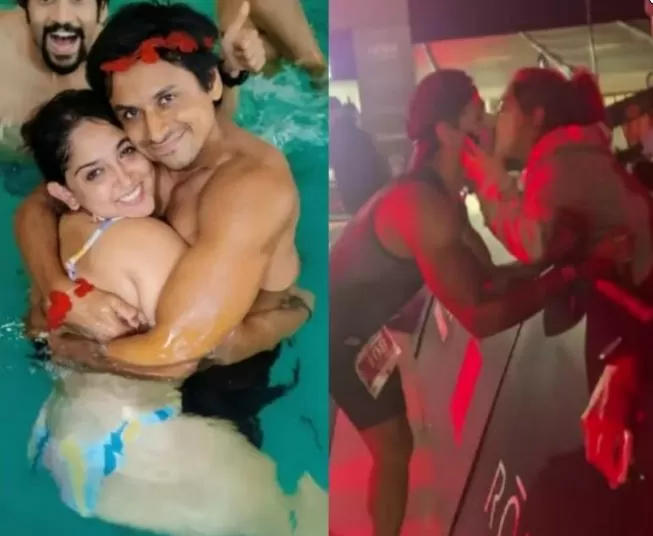 Aamir Khan's daughter got engaged, after being in live in, BF wore the ring and Ira Khan did her lip lock