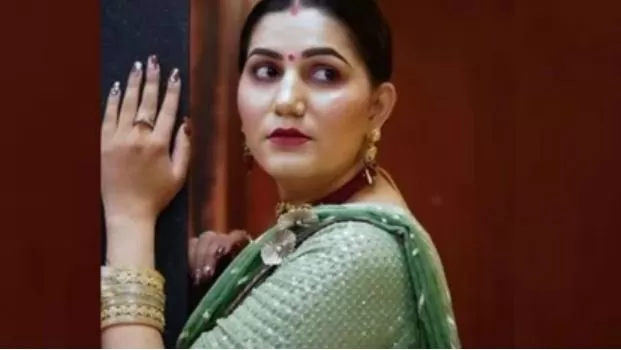 Sapna Choudhary's video of mopping went viral, the dancer turned red after seeing her