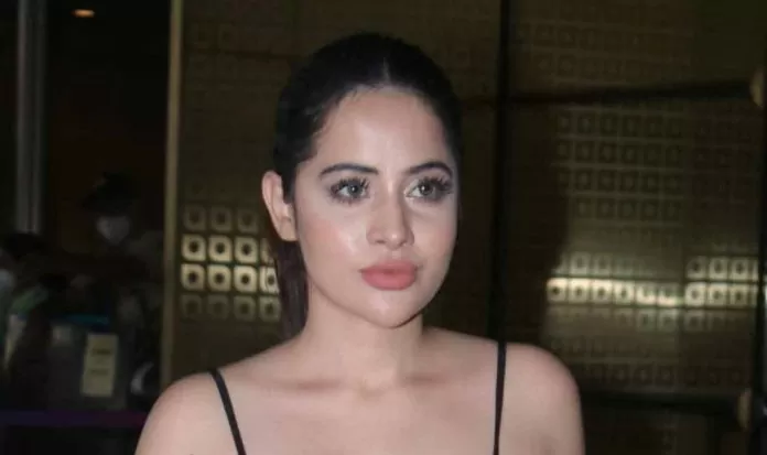 Urfi Javed Video: Support of dress and safety pin in one leg, seeing the new look of Urfi Javed, people said – Tauba Tauba…