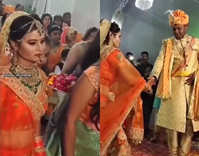 Viral Video: Seeing the groom, the eyes of the bride were torn, people said - kill me, kill me