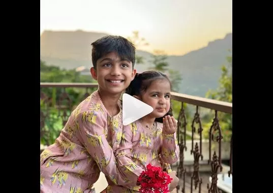 Shilpa Shetty's children celebrated Bhai Dooj in this style, the actress shared a cute video