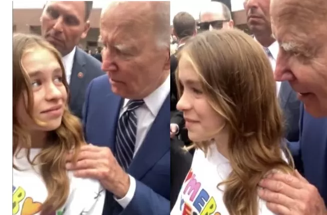 Video: ‘No serious guys till...’: Watch Joe Biden's unsolicited dating advice to girl