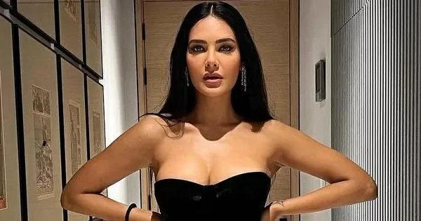 Esha Gupta crossed the limits of bo*ldness, seeing Haseena in a net dress, people were sweating!