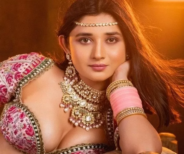 Kanika Mann crossed all limits of boldness, wore extremely deep neck gown for photoshoot, shared video and photo