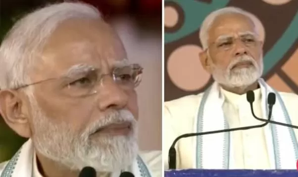 PM Modi gets emotional while talking about Morbi tragedy, watch video