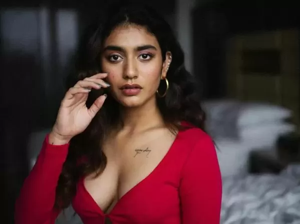 Priya Prakash Varrier shares hot pictures wearing bralette and black shorts