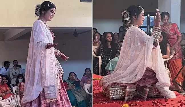 Bride danced on the song 'Tujhme Rab Dikhta Hai', did something like this in front of the parents, all the guests wept bitterly