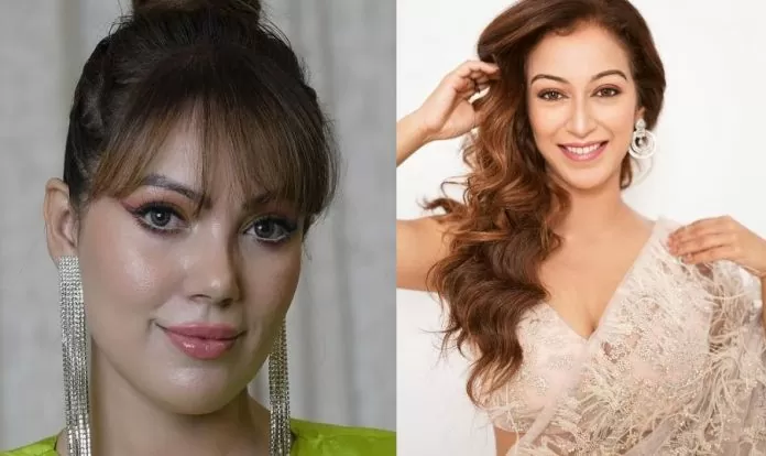 Munmun Dutta flaunts bo*ld look in green V-neck corset dress, Sunayana Fozdar makes fans clean bold in baby pink see-through saree