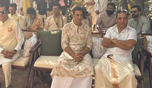 Kamal Haasan, Akshay Kumar, Aamir Khan and Mohanlal arrived at the same wedding, photo of Jaipur wedding went viral