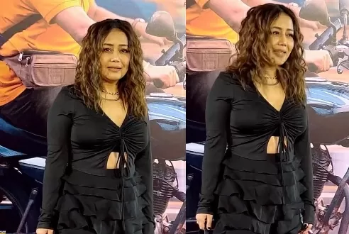 Neha Kakkar in black frill bik*ini top, trolled, users said - what did she come wearing