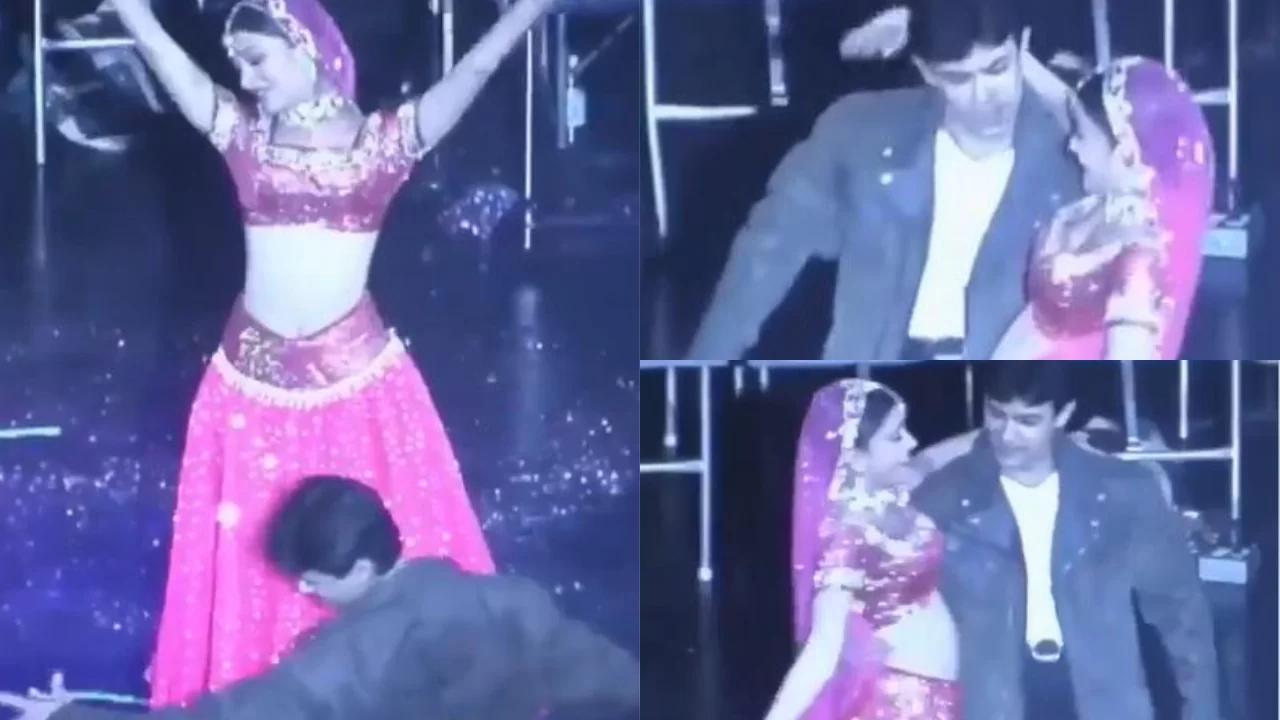 Aishwarya Rai danced with Aamir Khan on Shahrukh-Kajol's DDLJ song, video went viral