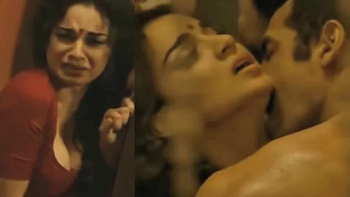 Kangana Ranaut kept bleeding, in anger John Abraham kept kissing badly, Kangana in blood...