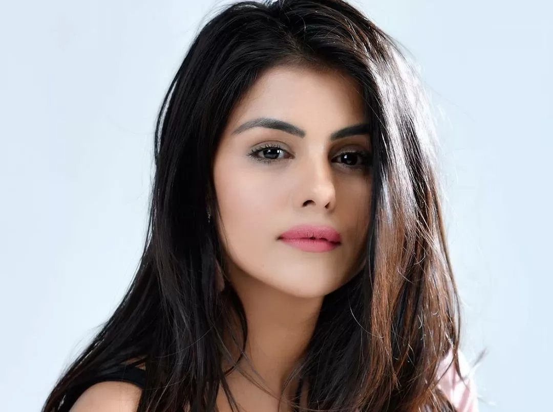 Priyanka Choudhary wore such a deep neck blouse that people could not lose sight, Ankit also commented