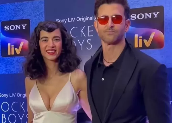 Saba Azad was spotted wearing an open front dress, people trolled her saying - 'Sasti Kangana Ranaut'...