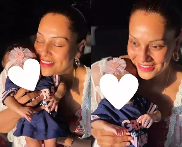Bipasha Basu showed daughter's face for the first time, fans said after seeing PICS - she looks like father