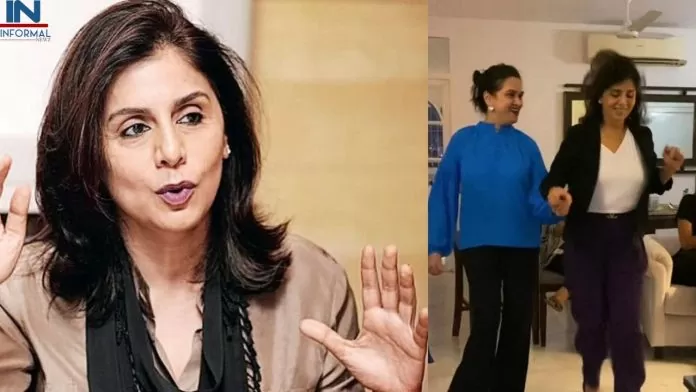 Neetu Kapoor danced, did dangerous steps with this actress at the age of 64, watch video