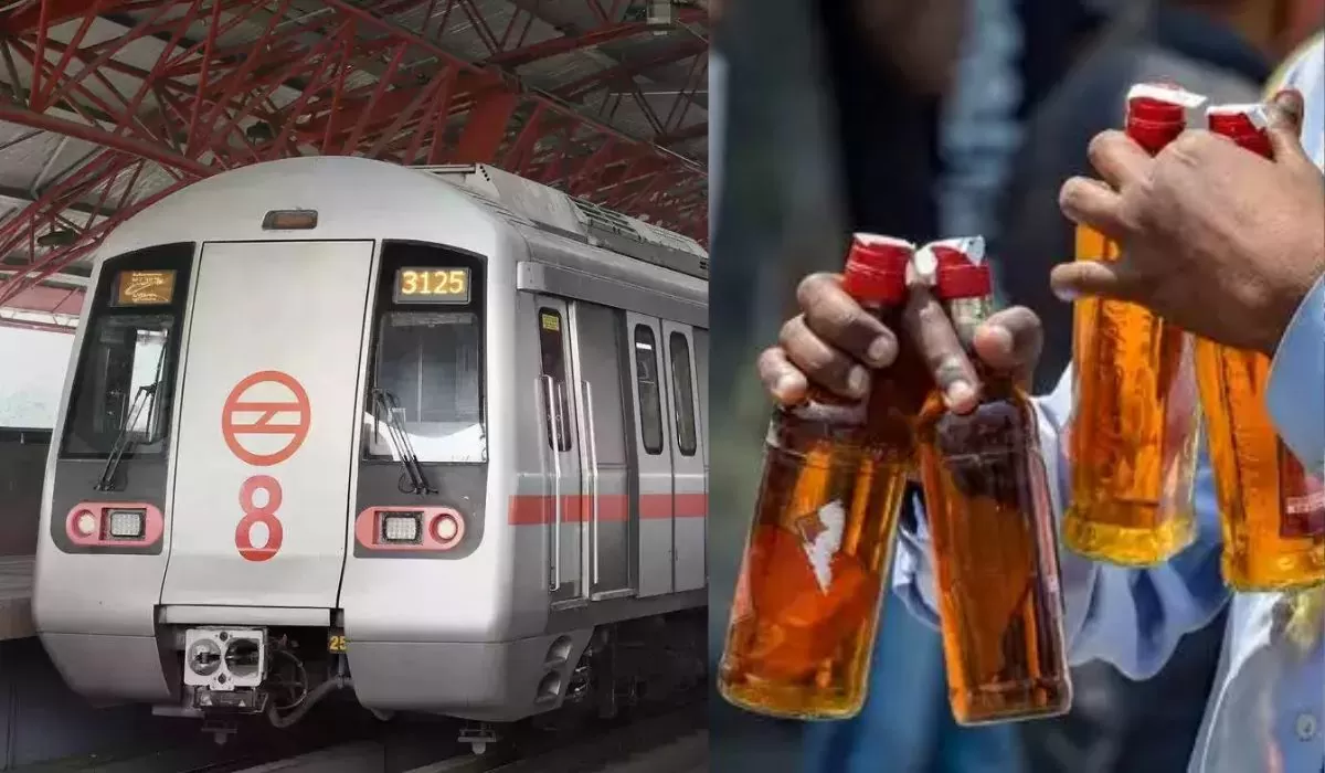 Delhi Metro Liquor Rules: Big News! Now passengers will be able to travel with liquor in the metro, know how many bottles are allowed by DMRC Delhi Metro Liquor Rules: Big News! Now passengers will be able to travel with liquor in the metro, know how many bottles are allowed by DMRC
