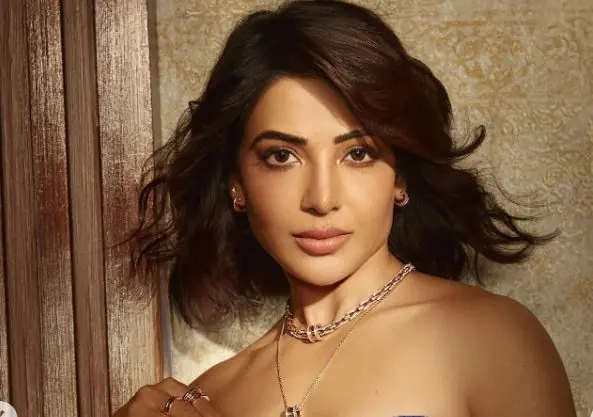 Samantha Ruth Prabhu did a bo*ld photoshoot in bralette blouse, fans did not take their eyes off the pictures.